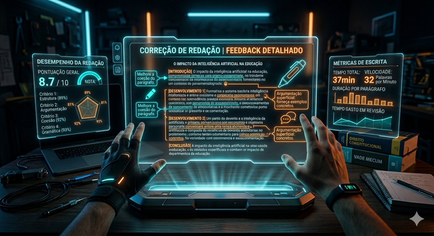 Correção de discursiva gerada pela IA